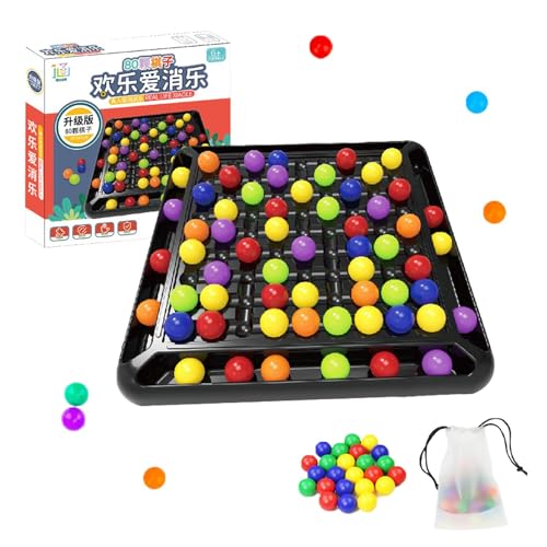 Rainbow Bead Spiel Rainbow Ball Elimination Brettspiel, Rainbow Ball Brettspiel, Rainbow Ball Elimination Brettspiel, Interaktives Matching Spielspielzeug Für Kindereltern von Palaufr