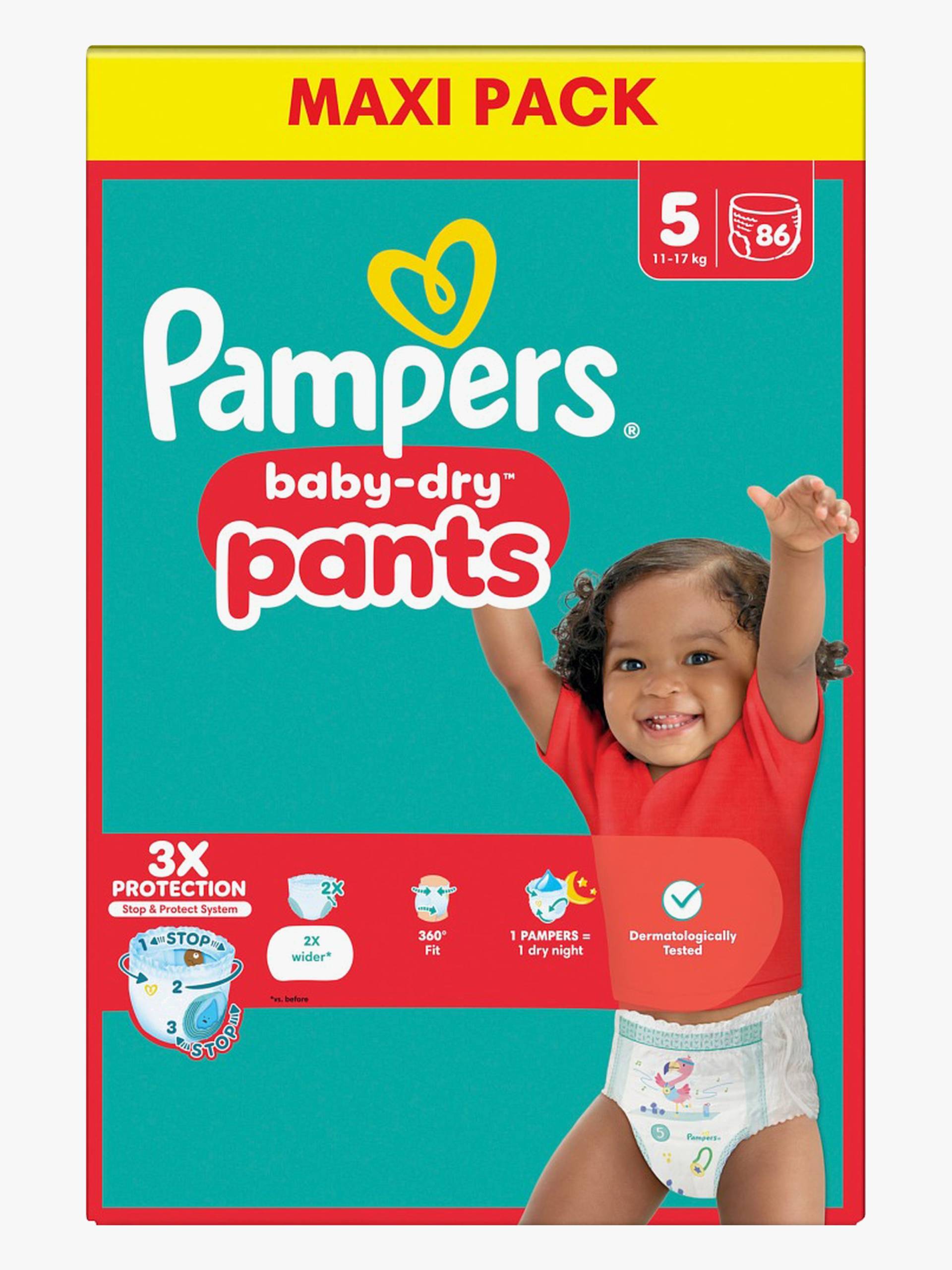 Pampers Baby Dry Pants Windeln Größe 5 11-17 kg Maxi 86er-Pack Pampers Baby Dry Pants Windeln Größe 5 11-17 kg Maxi 86er-Pack von Pampers