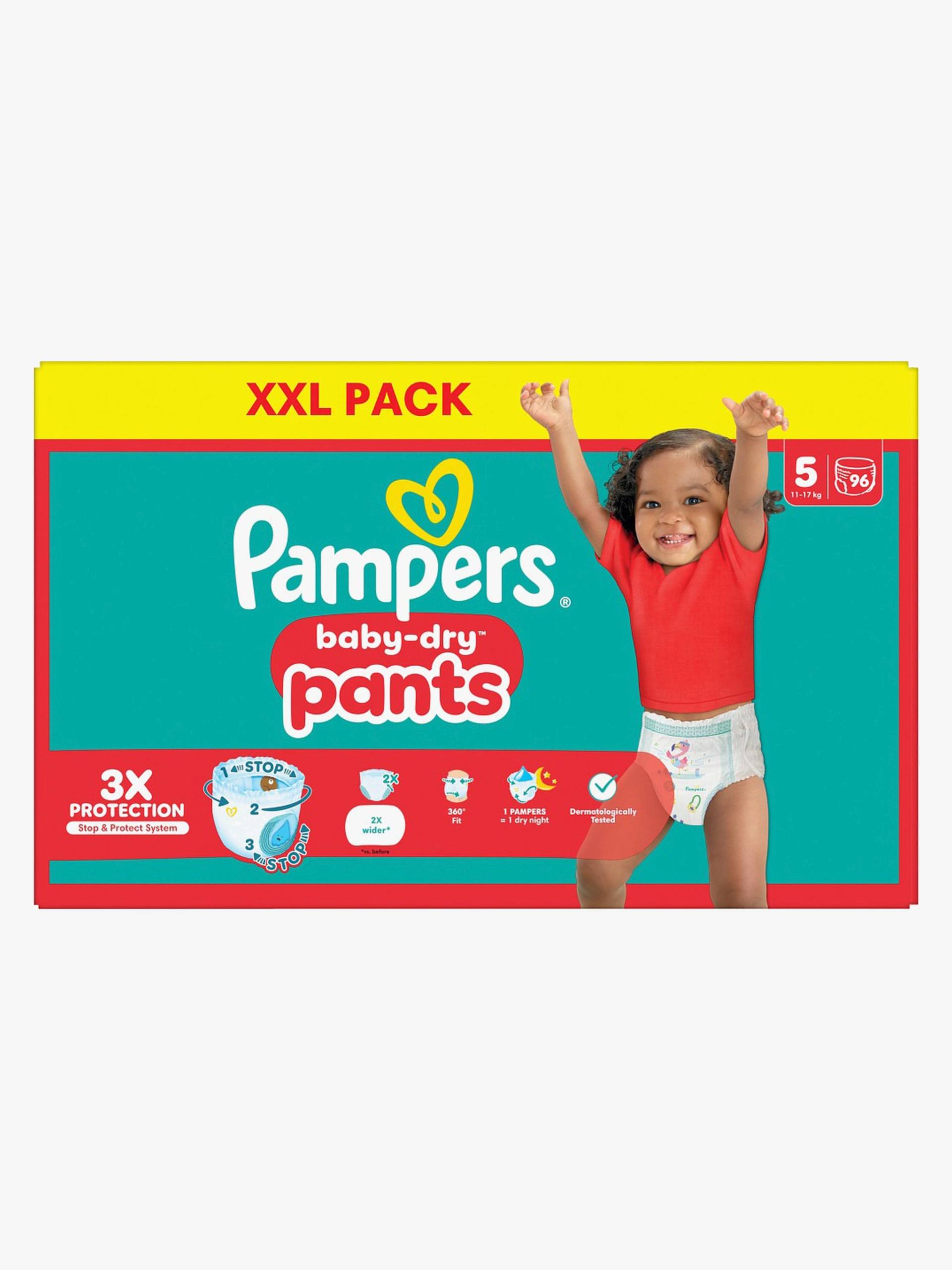 Pampers Baby Dry Pants Windeln Größe 5 11-17 kg XXL 96er-Pack Pampers Baby Dry Pants Windeln Größe 5 11-17 kg XXL 96er-Pack von Pampers