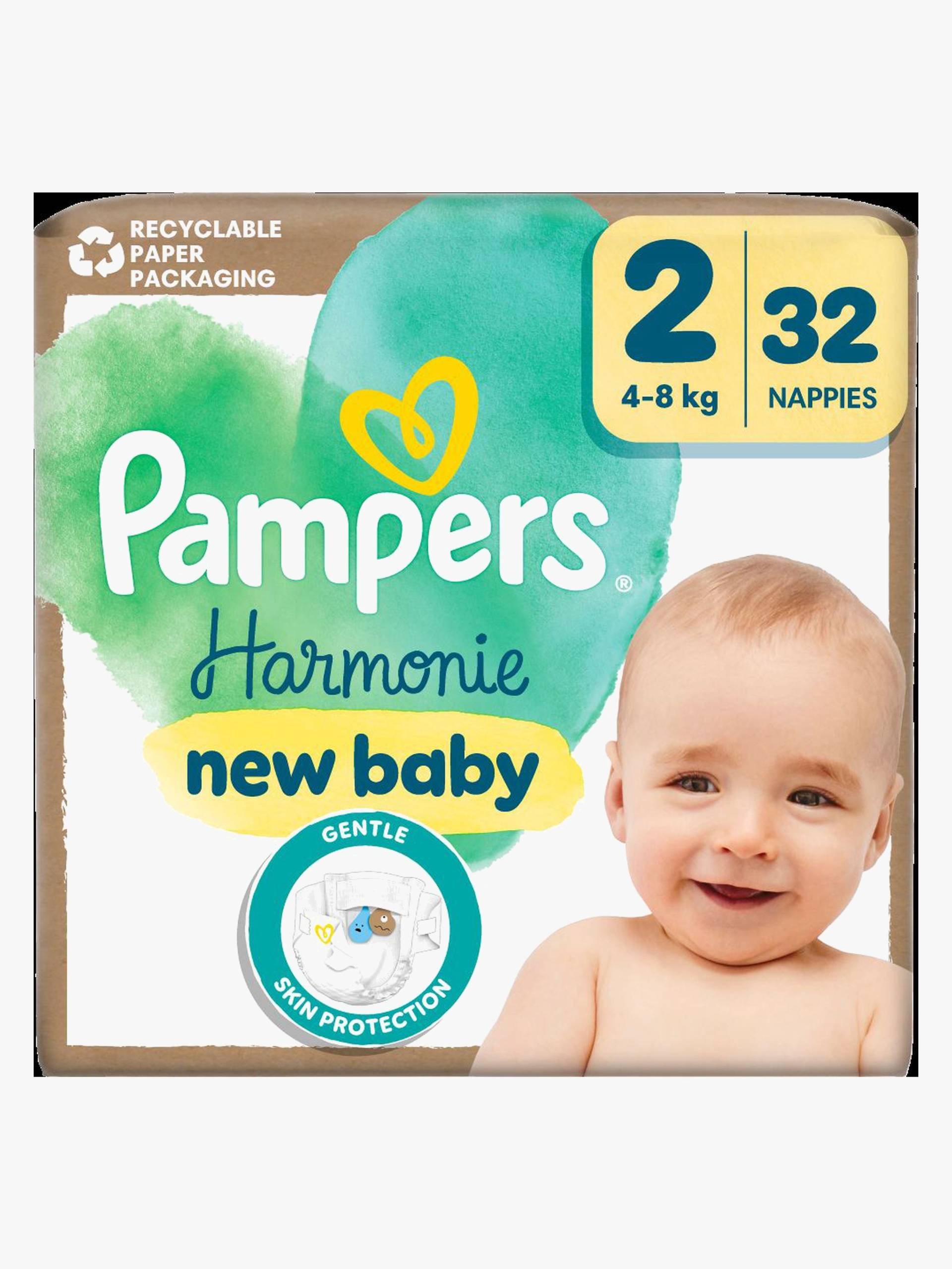 Pampers Harmonie New Baby Windeln Größe 2 4-8kg 32er-Pack Pampers Harmonie New Baby Windeln Größe 2 4-8kg 32er-Pack von Pampers