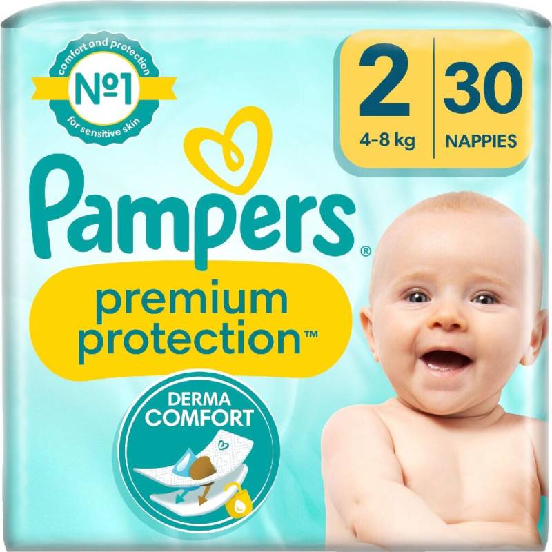 Pampers New Baby Windeln Größe 2 4-8 kg 30er-Pack von Pampers