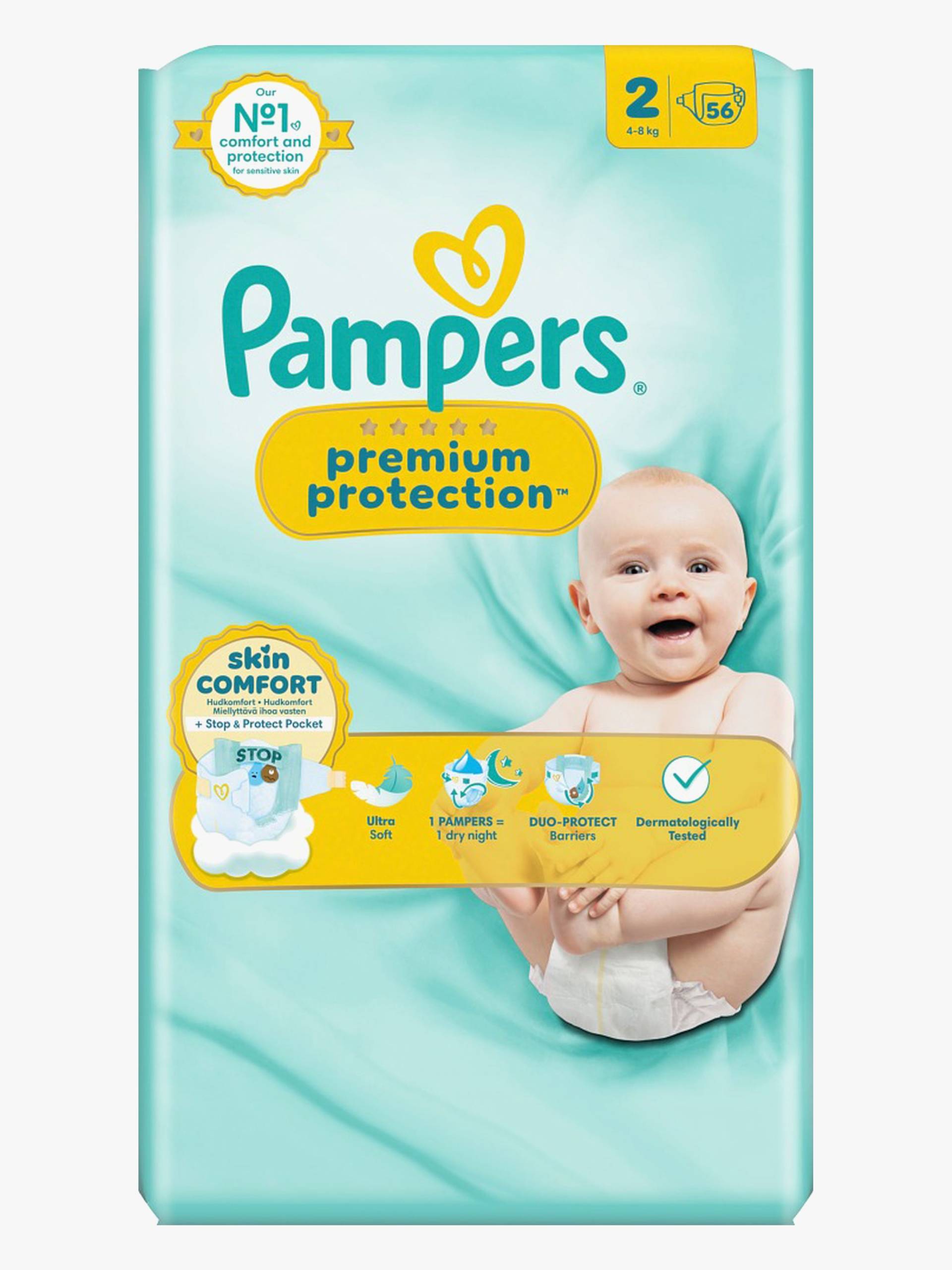 Pampers New Baby Windeln Größe 2 4-8 kg 56er-Pack Pampers New Baby Windeln Größe 2 4-8 kg 56er-Pack von Pampers