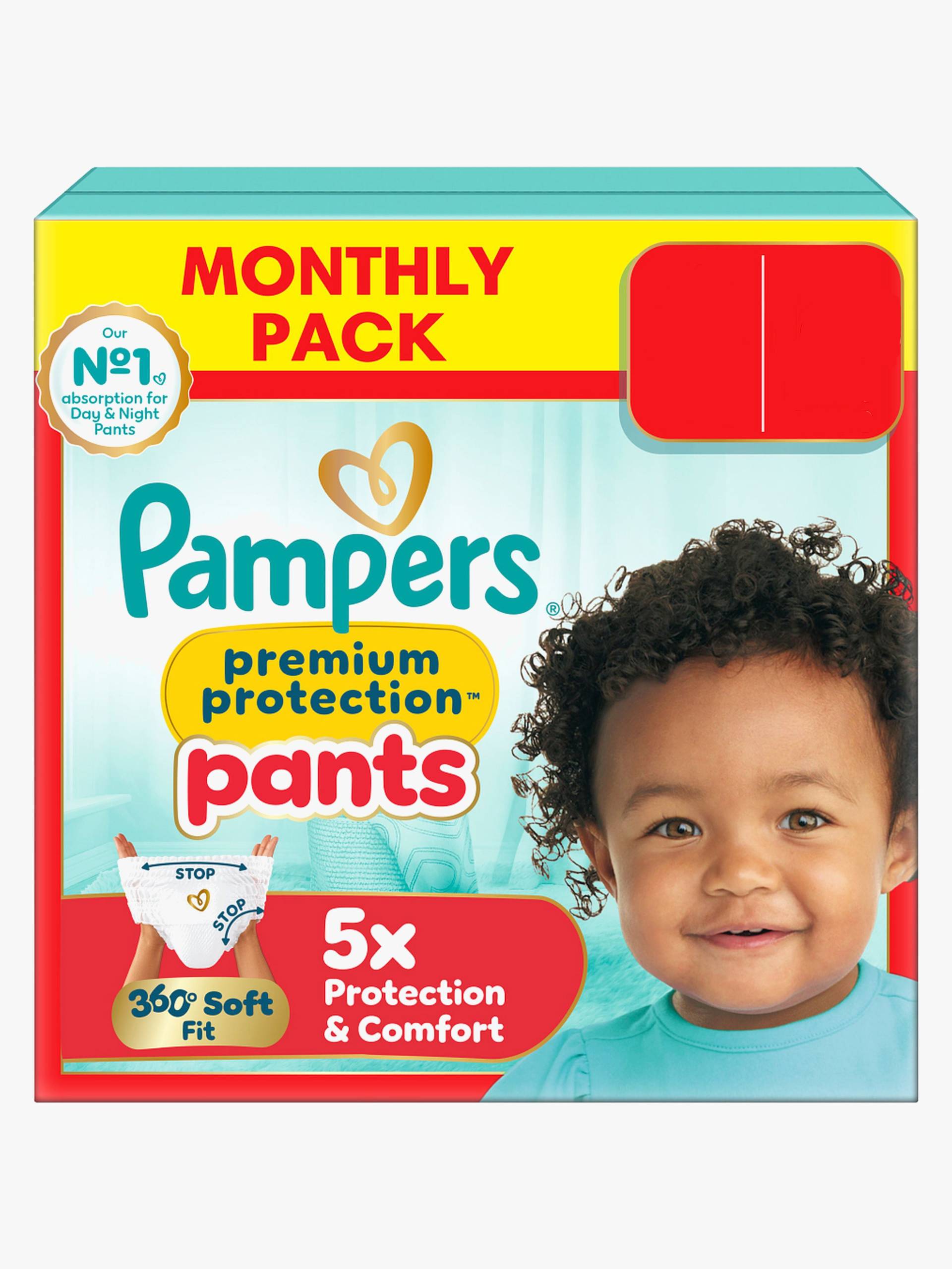 Pampers Premium Protection Pants Windeln, 9-15 kg Pampers Premium Protection Pants Windeln, 9-15 kg von Pampers
