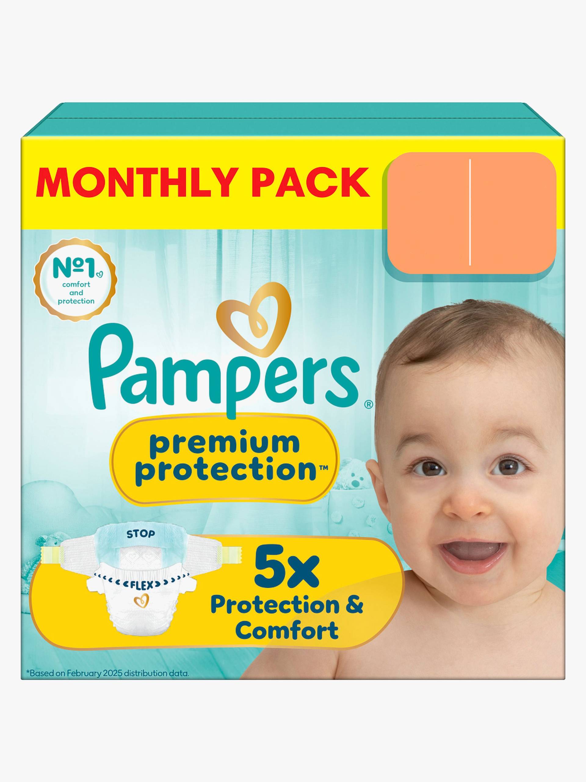 Pampers Premium Protection Windeln, 6-10 kg Pampers Premium Protection Windeln, 6-10 kg von Pampers