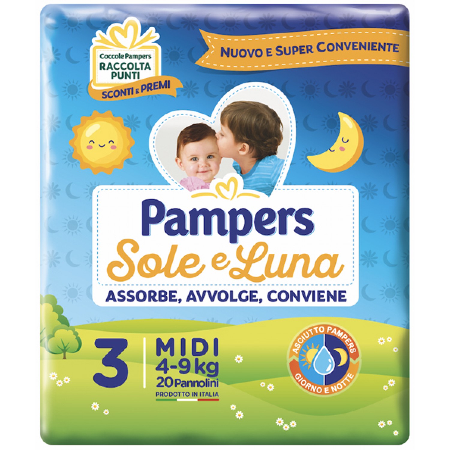 Pampers Sole und Luna 3 Windeln 20St von Pampers