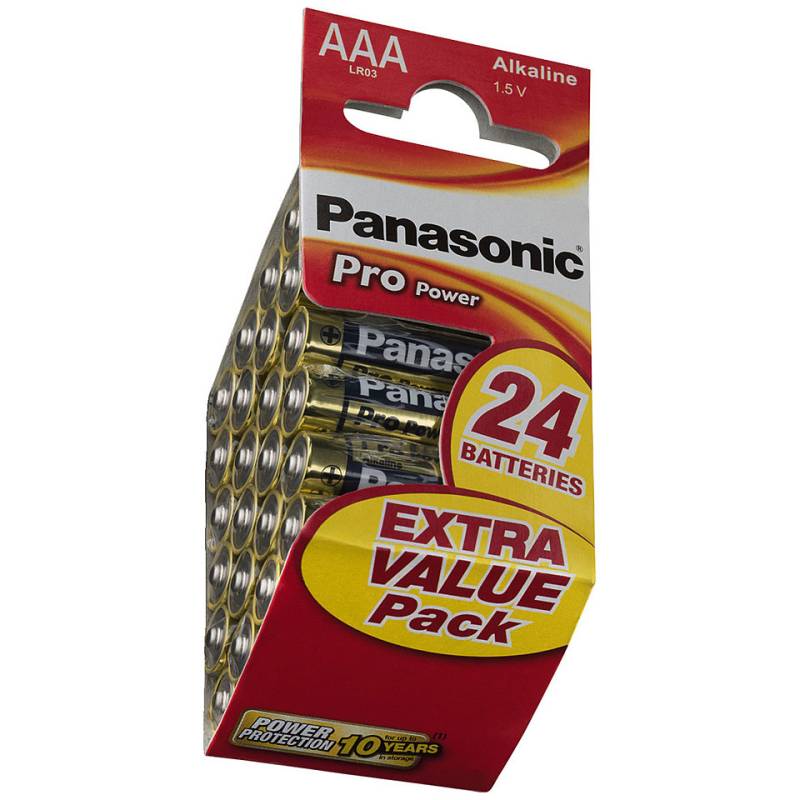 Panasonic LR-03 AAA 24 Pcs. Batterie von Panasonic