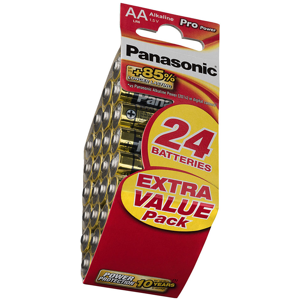 Panasonic LR-6 AA 24 Pcs. Batterie von Panasonic