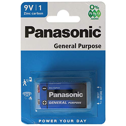 Panasonic NB-191017-0059 E-Block 9 V General Purpose 6F22R, 1-er Pack von Panasonic