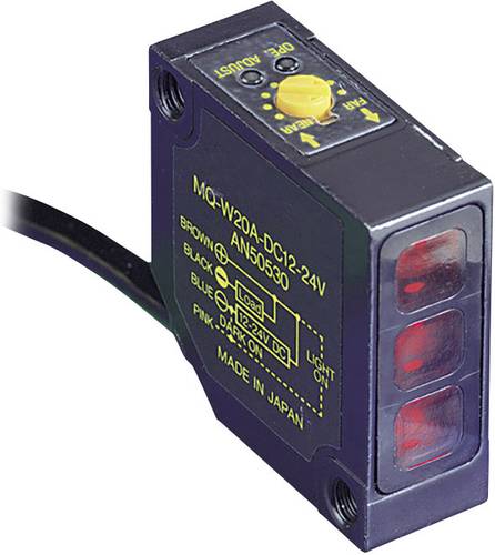 Panasonic Triangulations-Lichttaster MQW20A1224EMJ MQW20A1224EMJ hellschaltend, dunkelschaltend, Ums von Panasonic