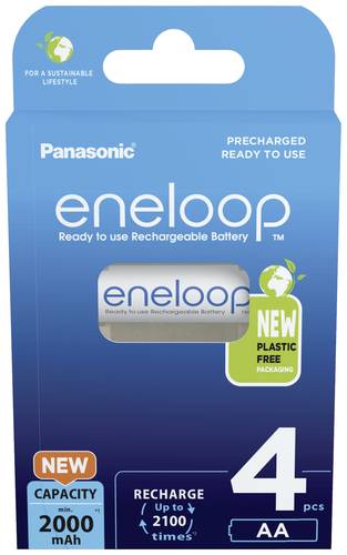 Eneloop HR06 Mignon (AA)-Akku NiMH 2000 mAh 1.2V 4St. von eneloop