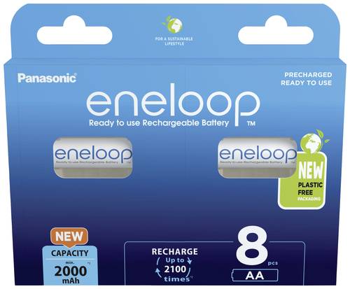 Eneloop HR06 Mignon (AA)-Akku NiMH 2000 mAh 1.2V 8St. von eneloop