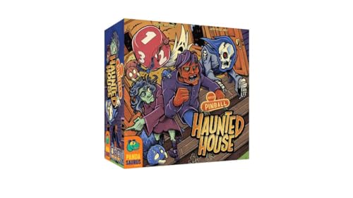 Pandasaurus Games, Boxtop Pinball: Haunted House, Family Game in English for 1 to 4 Players Ages 8+ von Pandasaurus Games