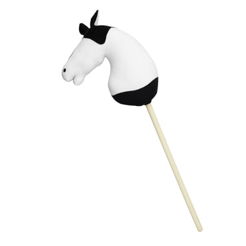 Panduro DIY Hobby Horse – Undekoriertes Steckenpferd mit Holzstab – Bastel-Hobbypferd zum Selbstgestalten – Stockpferd ohne Rollen, ohne Sound – 85 cm Länge – Icelandic von Panduro