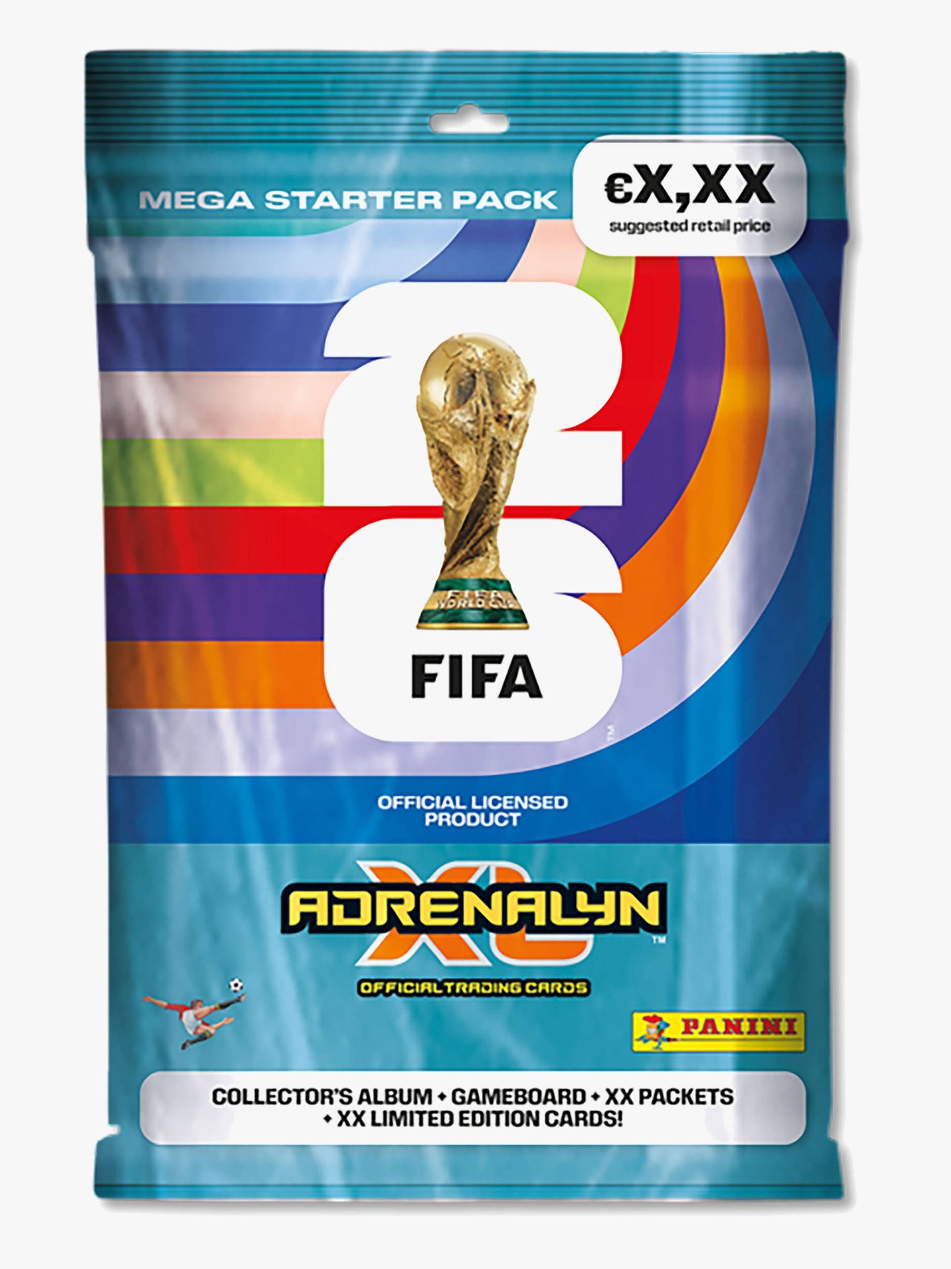 Panini Adrenalyn XL FIFA World Cup 2026 Sammelkarten Mega Starter Pack Panini Adrenalyn XL FIFA World Cup 2026 Sammelkarten Mega Starter Pack von Panini Adrenalyn