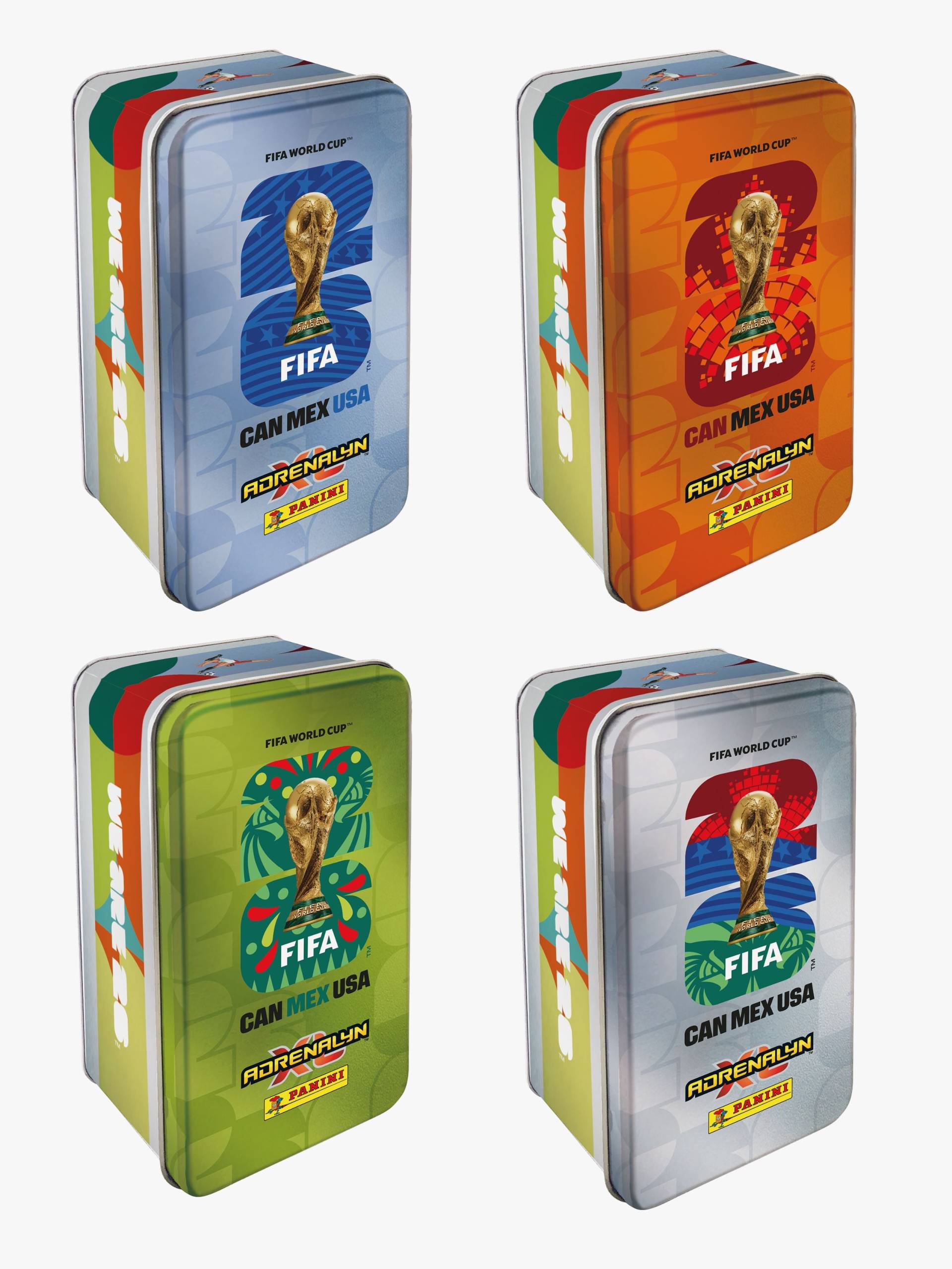 Panini Adrenalyn XL FIFA World Cup 2026 Sammelkarten Mega Tin Gemischte Auswahl Panini Adrenalyn XL FIFA World Cup 2026 Sammelkarten Mega Tin Gemischte Auswahl von Panini Adrenalyn