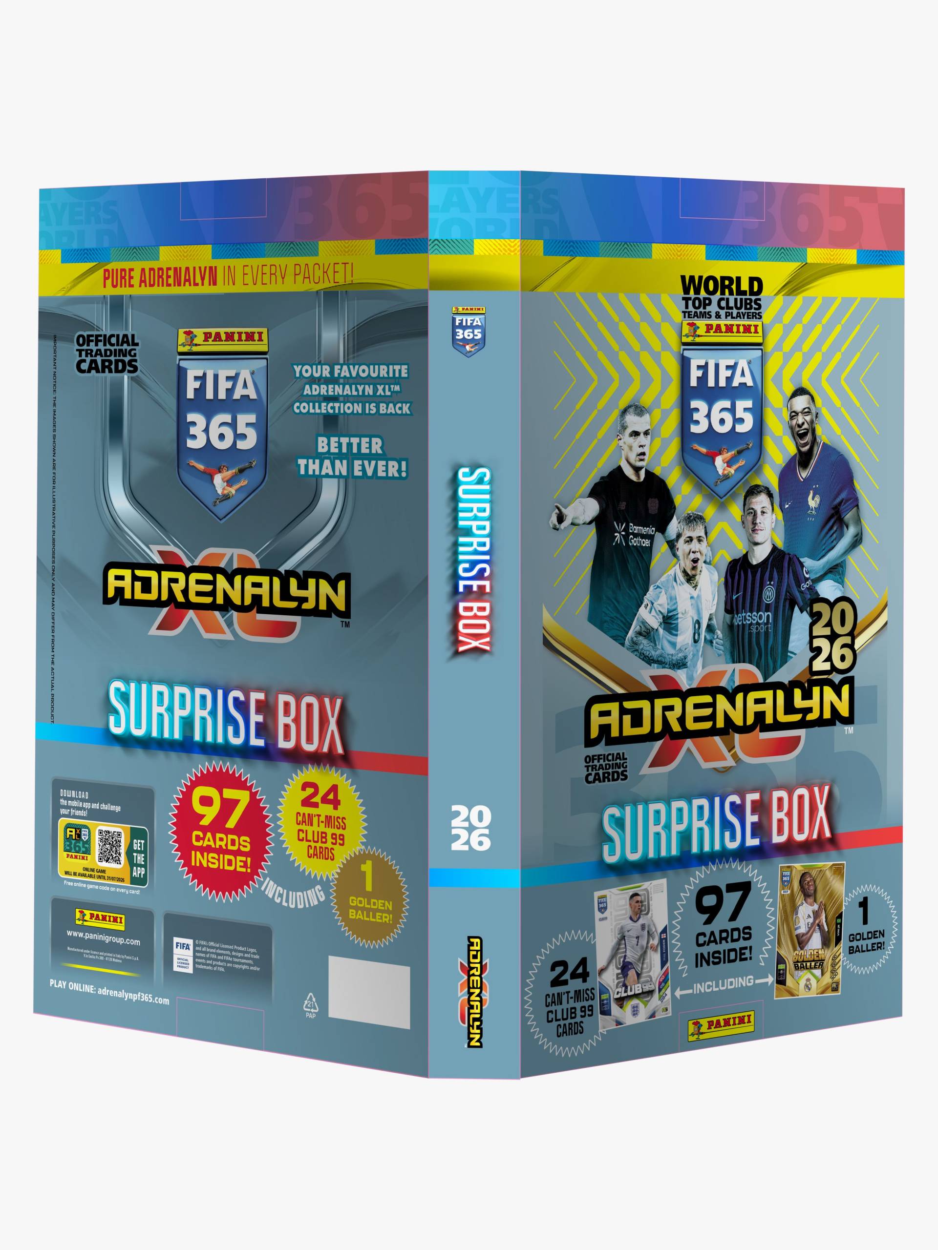 Panini FIFA 365 Adrenxl Sammelkarte Adventskalender 2026 Panini FIFA 365 Adrenxl Sammelkarte Adventskalender 2026 von Panini Adrenalyn