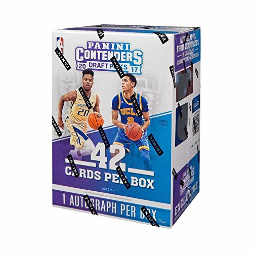 2017/18 Panini Contenders Draft Picks Basketball Factory versiegelte Einzelhandelsbox mit Autogramm Look for Rookies & Autogramme von Lonzo Ball, Markell Fultz, De'Aaron Fox, Jayson Tatum & vielen mehr! WOWZZER! von Panini Contenders Draft Picks Basketball