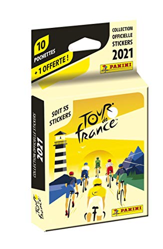 Panini 004190KBF11 Tour de France 2021 Blister 10 + 1 gratis von Panini