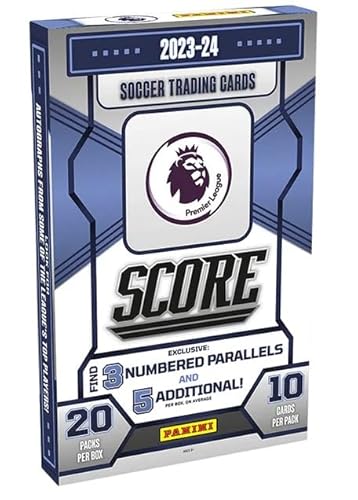 2023-24 Panini Score Premier-Liga-Karten, 20er-Pack (200 Karten) von Panini