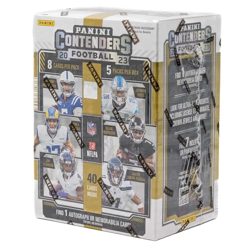 2023 Panini Contenders NFL-Fußball-Sammelkarten-Blaster-Box von Panini