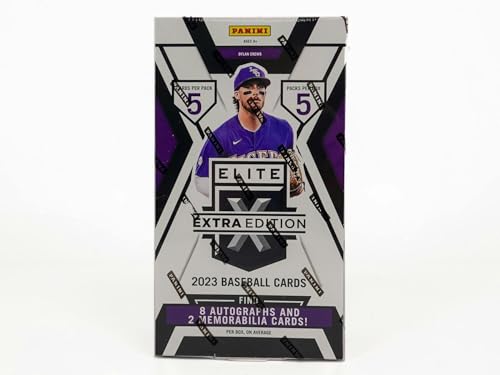 2023 Panini Elite, Extraausgabe, Baseball-Hobby-Sammelkartenbox von Panini