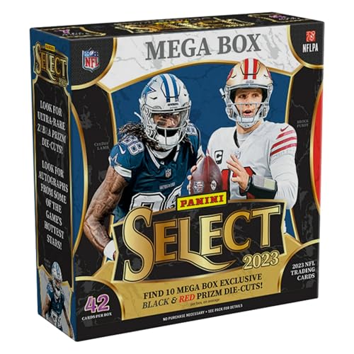 2023 Panini Select-Fußball-Sammelkarten Mega-Box von Panini