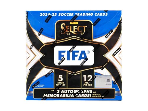 2024/25 Panini Select, Sammelkartenbox FIFA Fußball Hobby, 3 Autogramme oder Erinnerungsstücke pro Hobbybox 2024/25 Panini Select, Sammelkartenbox FIFA Fußball Hobby, 3 Autogramme oder Erinnerungsstücke pro Hobbybox von Panini