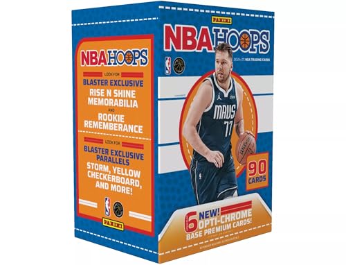 2024-25 Panini Hoops Basketball NBA-Sammelkarten Blaster-Box von Panini