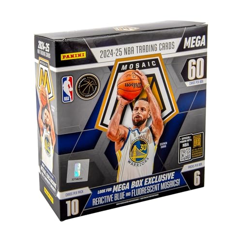 Panini NBA 2025 Mosaic Basketball Mega Box | 6 Packs Panini NBA 2025 Mosaic Basketball Mega Box | 6 Packs von Panini