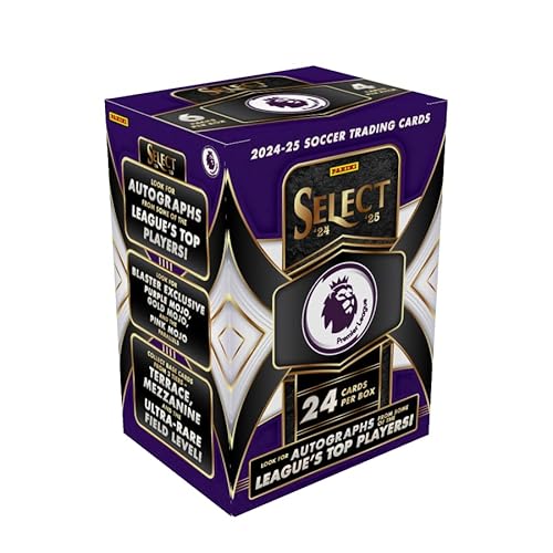 2024–25 Panini Select, englische Premier-Liga-Blaster-Box, EPL Fußball-Sammelkarten, Blaster-Exklusive Parallelen, Rookies und Einsätze, offizielles Panini Einzelhandelsset 2024–25 Panini Select, englische Premier-Liga-Blaster-Box, EPL Fußball-Sammelkarten, Blaster-Exklusive Parallelen, Rookies und Einsätze, offizielles Panini Einzelhandelsset von Panini