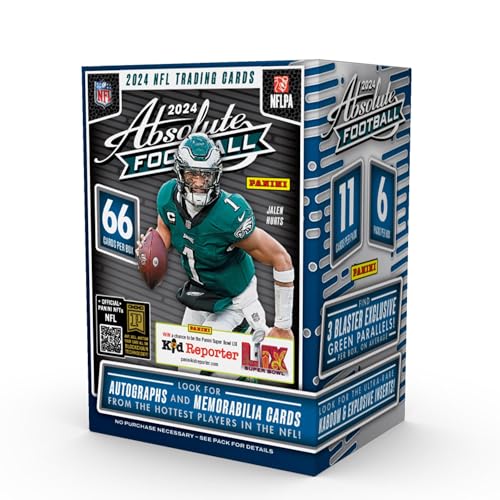 2024 Panini Absolute Fußball NFL-Sammelkarten Blasterbox von Panini