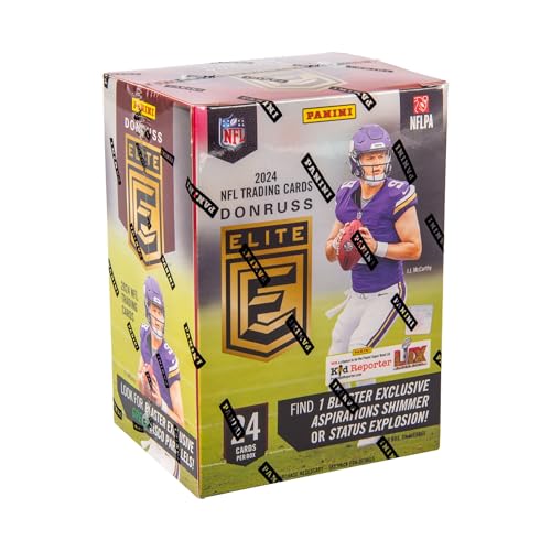 2024 Panini Donruss Elite, NFL-Fußball-Sammelkarten, Blaster-Box von Panini