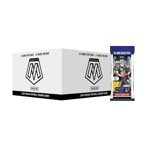 2024 Panini Mosaic Fußballfabrik, versiegelte Cello-Fettpack-Box von Panini