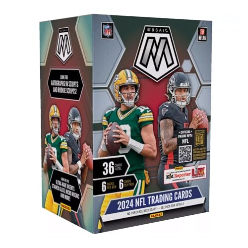 2024 Panini NFL-Mosaik-Fußball-Sammelkarten Blaster-Box von Panini