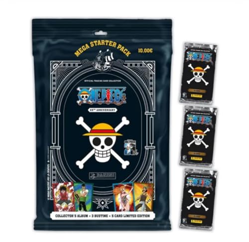 One piece 25th anniversary trading card collection - starter pack by panini von Panini