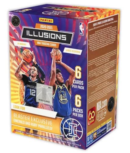 PANINI Amerika 2020-21 Panini Basketball Illusions Blaster, NBA-Fabrik-versiegelt von Panini