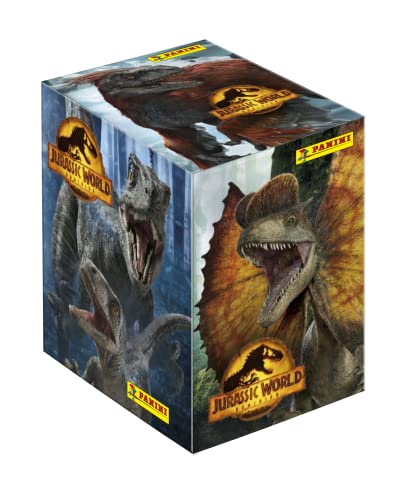 Panini JURASSIC WORLD LE D'APRÈS 004195BOX50F Box mit 50 Hüllen von Panini