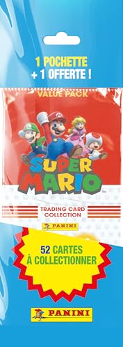 PANINI Super Mario Trading Cards Fat Pack mit 1 Tasche + 1 gratis PANINI Super Mario Trading Cards Fat Pack mit 1 Tasche + 1 gratis von Panini