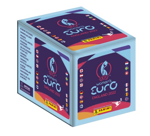 Panini 004298BOX36F UEFA WOMEN'S EURO 2022 Sticker, 36 Stück von Panini