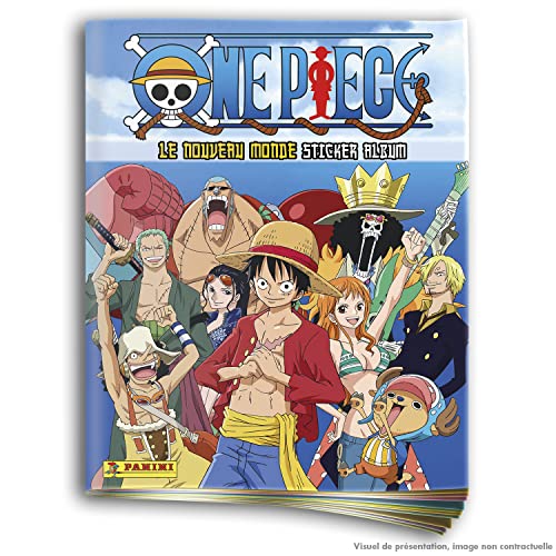 Panini - Ruffy One Piece The New World Album + Range Carte, 004382AF - Französische Ausgabe von Panini