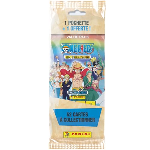 Panini 004385SPAF One Piece Trading Cards Fat Pack Tasche + 1 x gratis von Panini