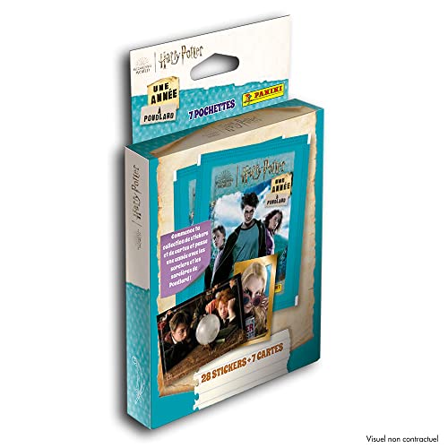 Panini 004387KBF7 Harry Potter A Year at Hogwarts Blister Pack of 7 Pockets von Panini