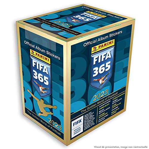 Panini 004408BOX36F FIFA 365 2023 Karton mit 50 selbstklebenden Hüllen von Panini