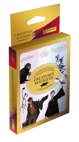 PANINI Harry Potter Le Guide – Les Créateures Magique Blister mit 7 Hüllen von Panini