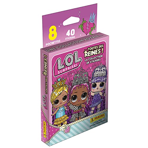 Panini 004577KBF8 LOL Surprise-Tous des Reines Blister 8 Taschen von Panini