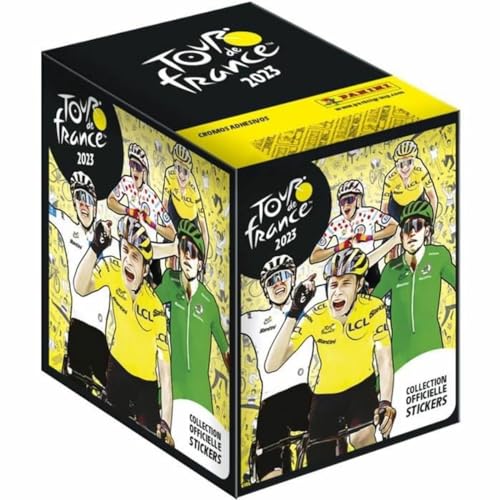 Panini 004614BOX36F Tour de France 2023 Box mit 36 Taschen, geometrisch von Panini