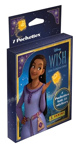 Panini 004621KBF7 Wish Blister 7 Taschen, violett von Panini