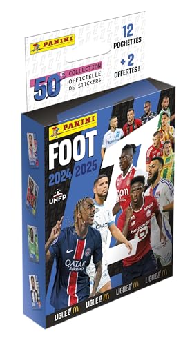 Panini 004842KBFGD14 Fußball 2024-2025 Liga 1 McDonald's Blister mit 12 Hüllen + 2 gratis von Panini