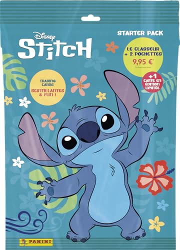 Panini Stitch Trading Cards Starter Pack (1 Ordner + 2 Hüllen + 1 Karte Limited Edition) von Panini