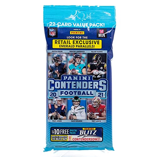 Panini 2021 Contenders NFL Football Fat-Pack von Panini